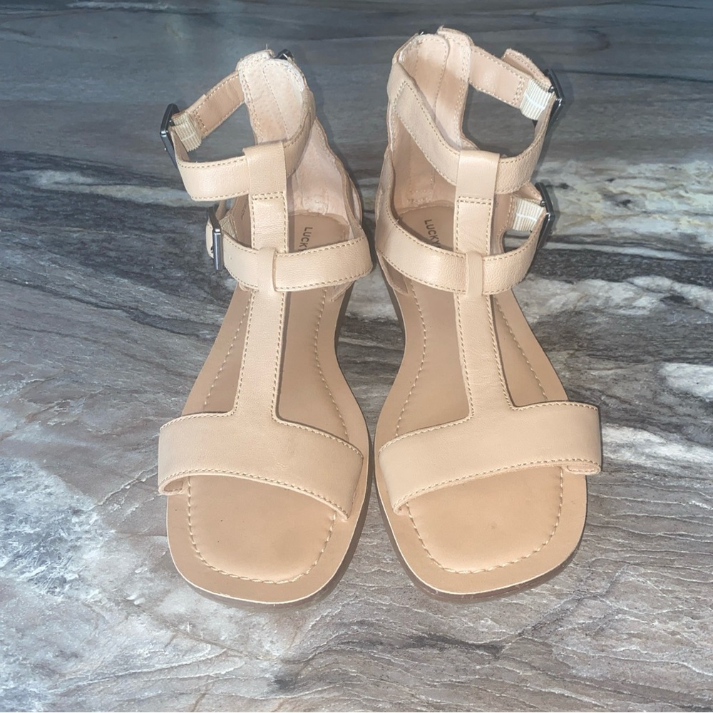 Brelin Buckle Sandal Lucky brand Sz 9